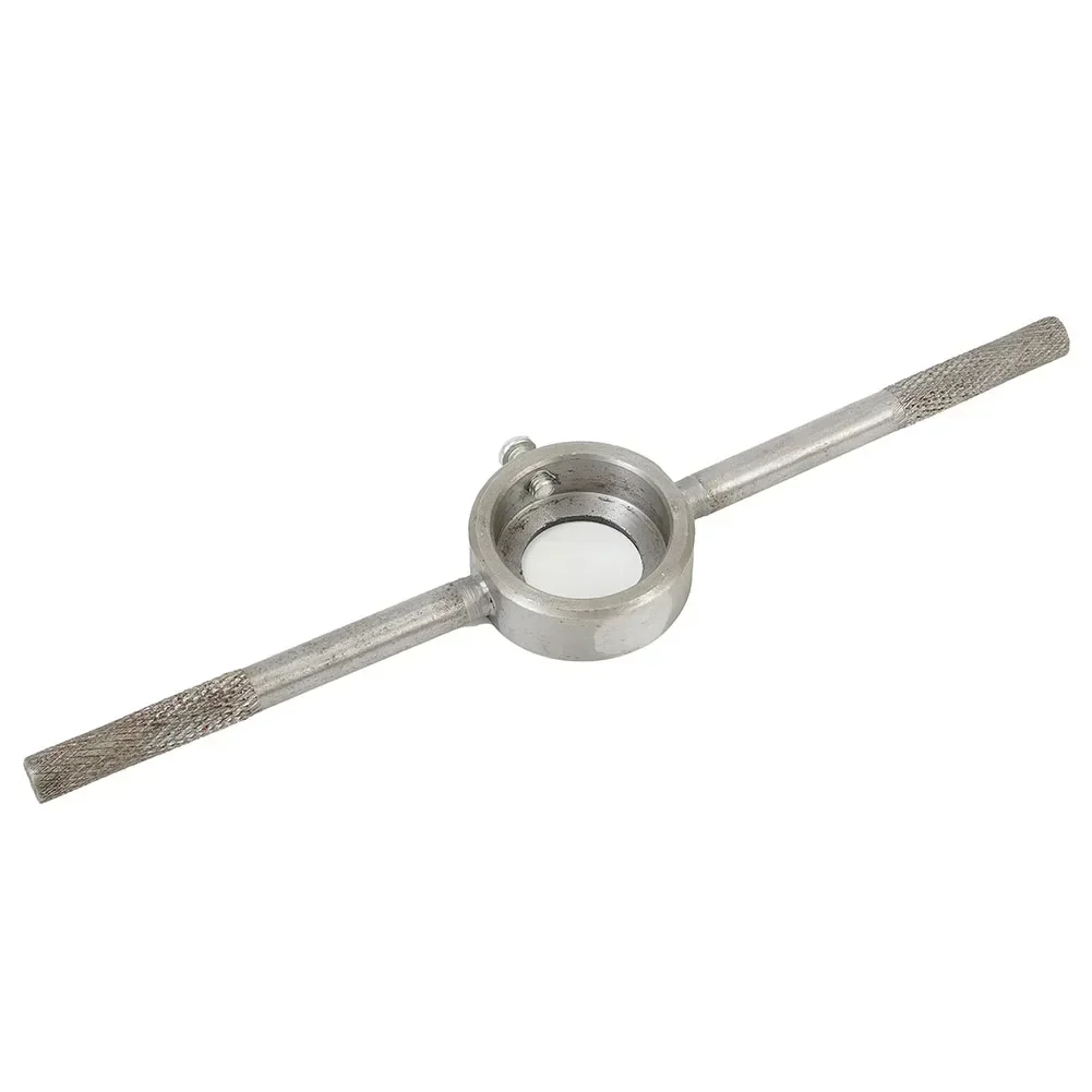 25 38 30mm ID Round Die Stock Handle Wrench For Round Die Adjustable Holder Dies Threading Tools M7-M16 Hand Tapping Kit