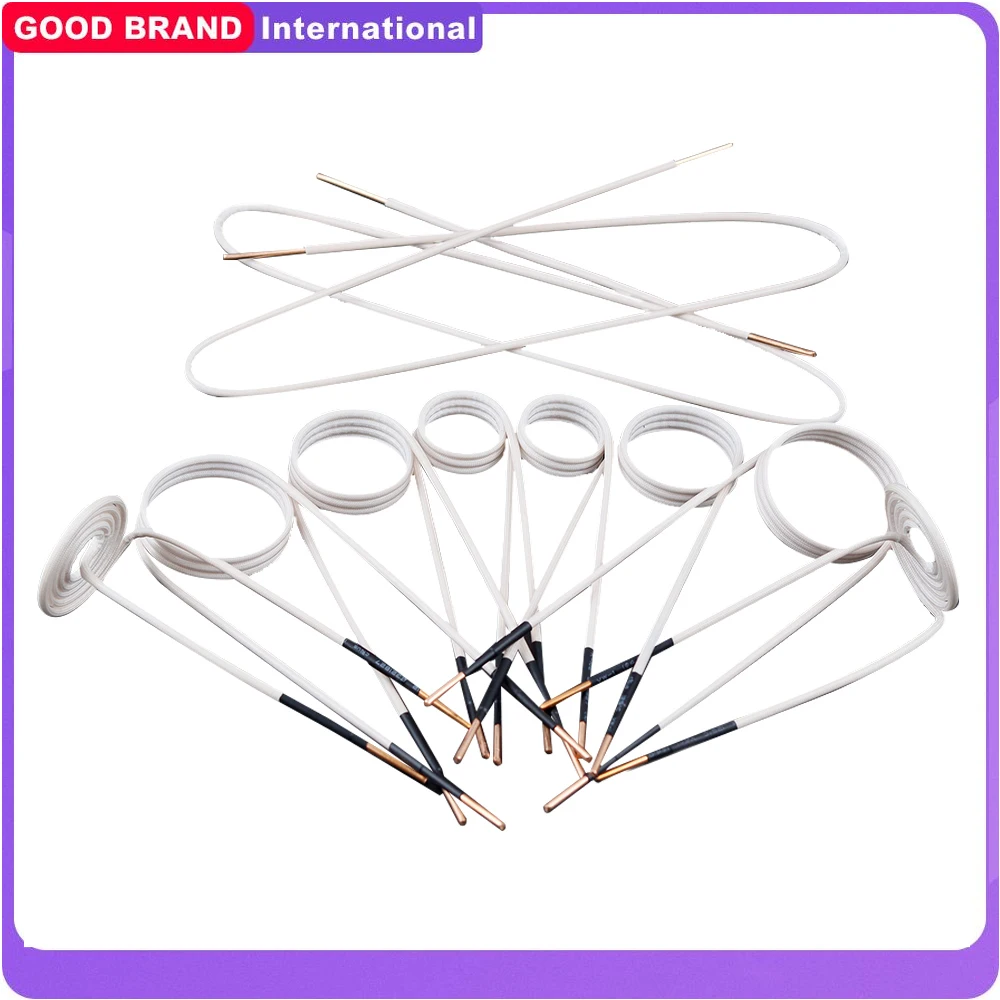 Mini Magnetic Heater DIY Induction Coils Induction Coil Ductor Magnetic Heater Kit Flameless Heat Accessories 8/10Pcs induction heater
