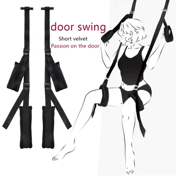 Door hanging suspended swing sex belt soft bdsm bondage restraints fetish adult sexy games erotic products