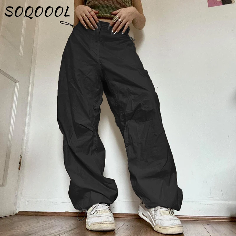 Pantalones De Chándal Para Mujer - Pierna Ancha, Cintura Elástica, Con Bolsillos - Cómodos, Informales, Ideales Para Deporte Y Ocio