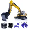 In Stock MTM 946 RC Hydraulic Excavator 1/14 Remote Control Truck Construction Vehicle Car Grab Bucket Ripper Light Toys TH19597 2
