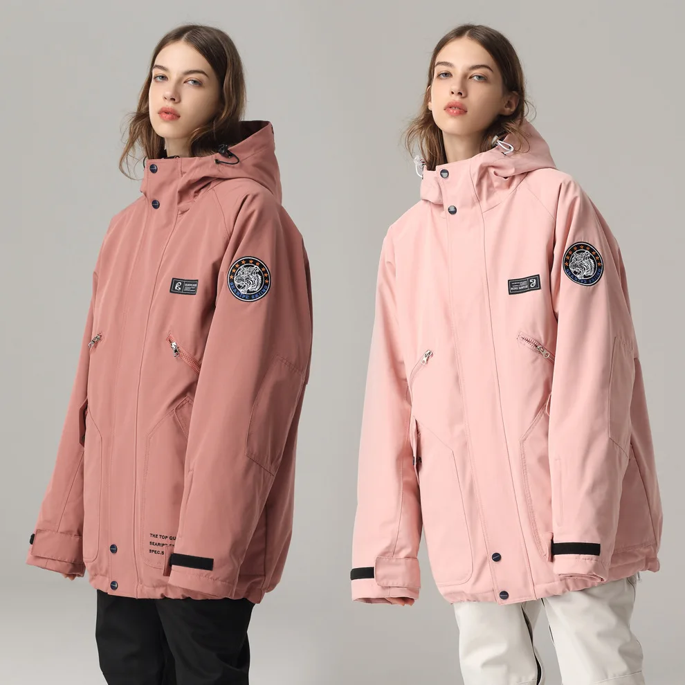SEARIPE Female Skiing Suit Outdoor Coat Men's Ski suit Winter Jacket Women's WaterProof Breathable Snowboard Windbreakers Unisex