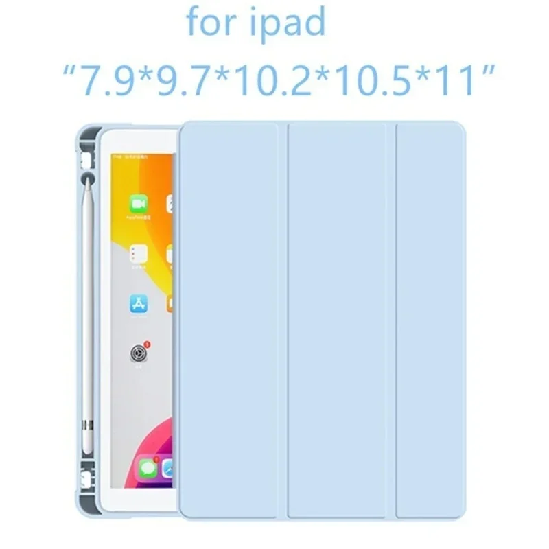 Premium Tablet Case with Pencil Holder and Smart Cover Design