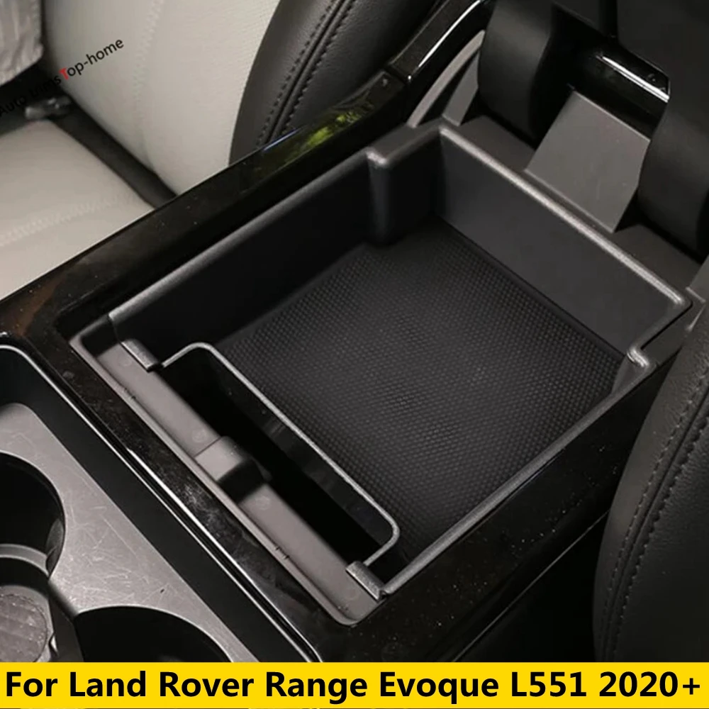 

Central Armrest Storage Box Container Glove Organizer Case Cover For Land Rover Range Evoque L551 2020 - 2023 Car Accessories