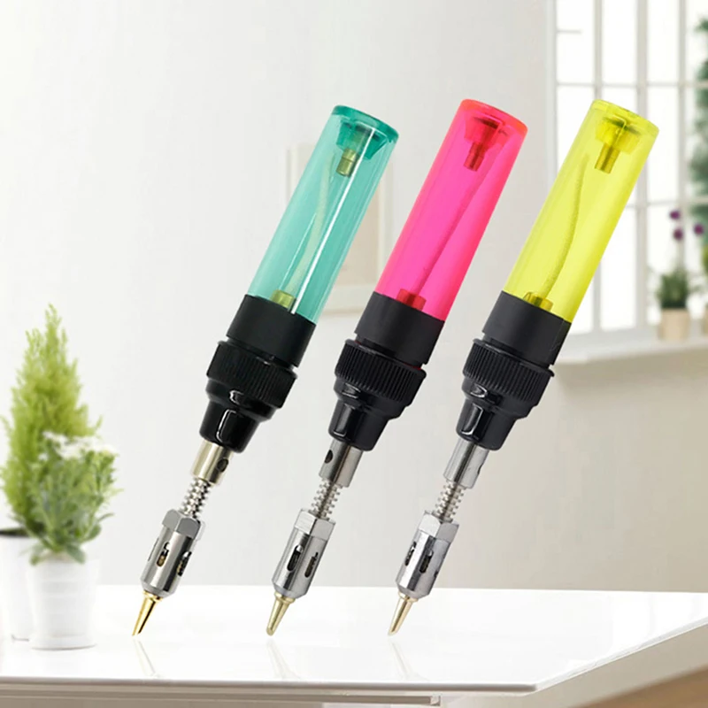 

Portable Gas Soldering Iron 3 in 1 Gas Soldering Iron Multifunctional Gas Soldering Iron Cordless Tip Tool