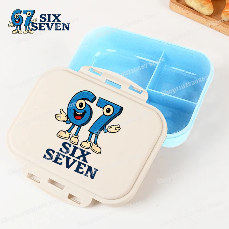 Cute Cartoon Lunch Box - Large Capacity Portable Bento Case for Kids, Students, and Picnics