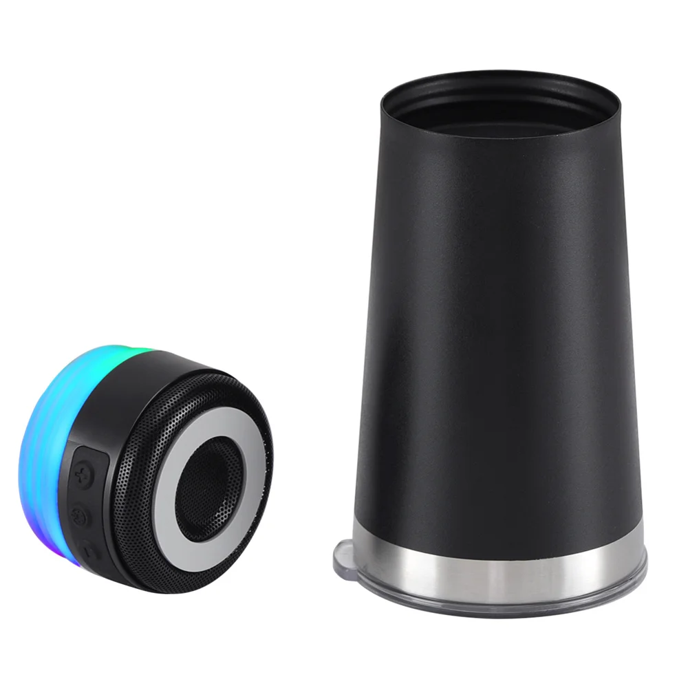Portable Bluetooth Speaker With Led Lights Wireless Outdoor Audio_voghion.com
