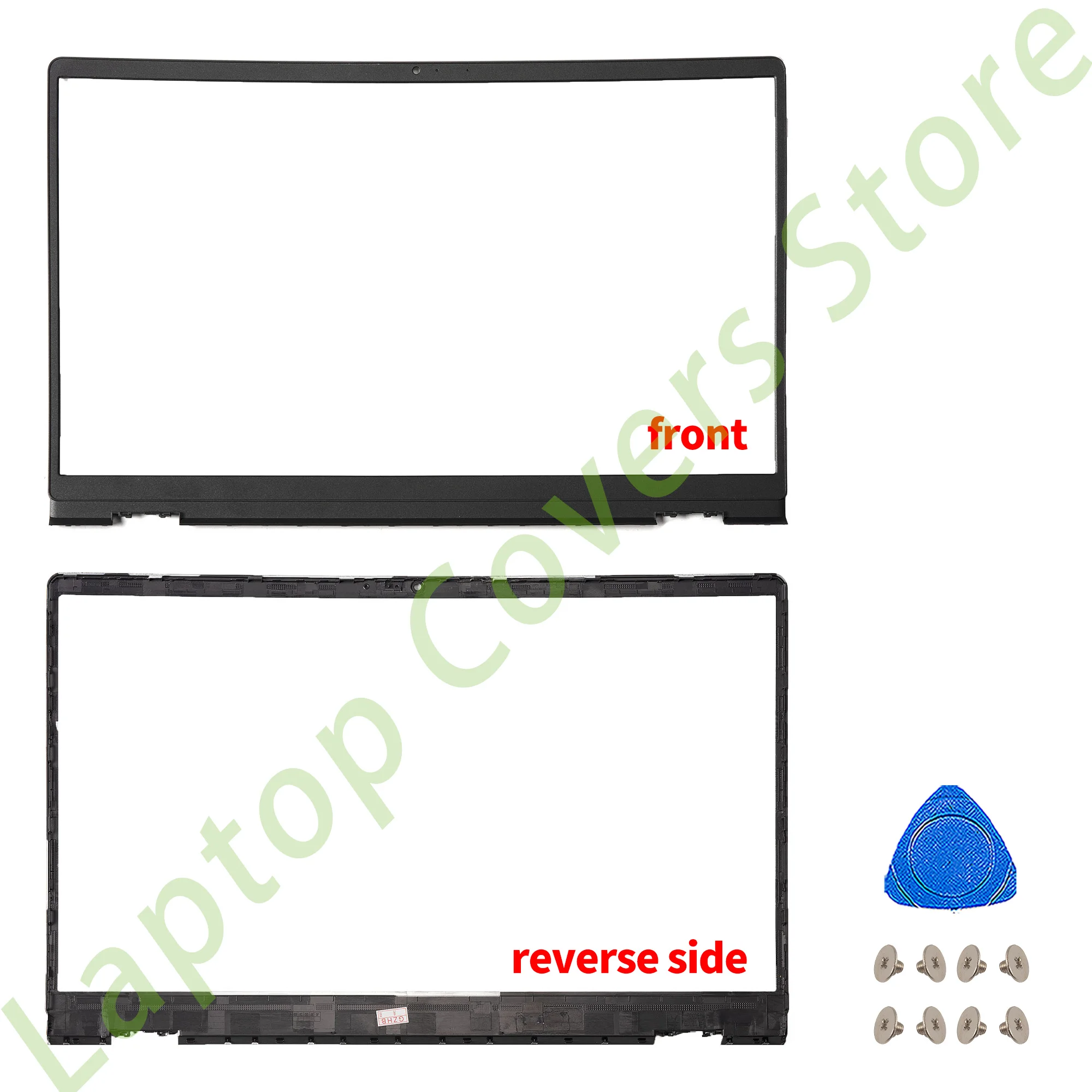 LCD 후면 커버 베젤 팜레스트 하단 뚜껑 상단 하우징 케이스, Inspiron 15 3510 3511 3515 3520 3521 부품, 실버 0DDM9D