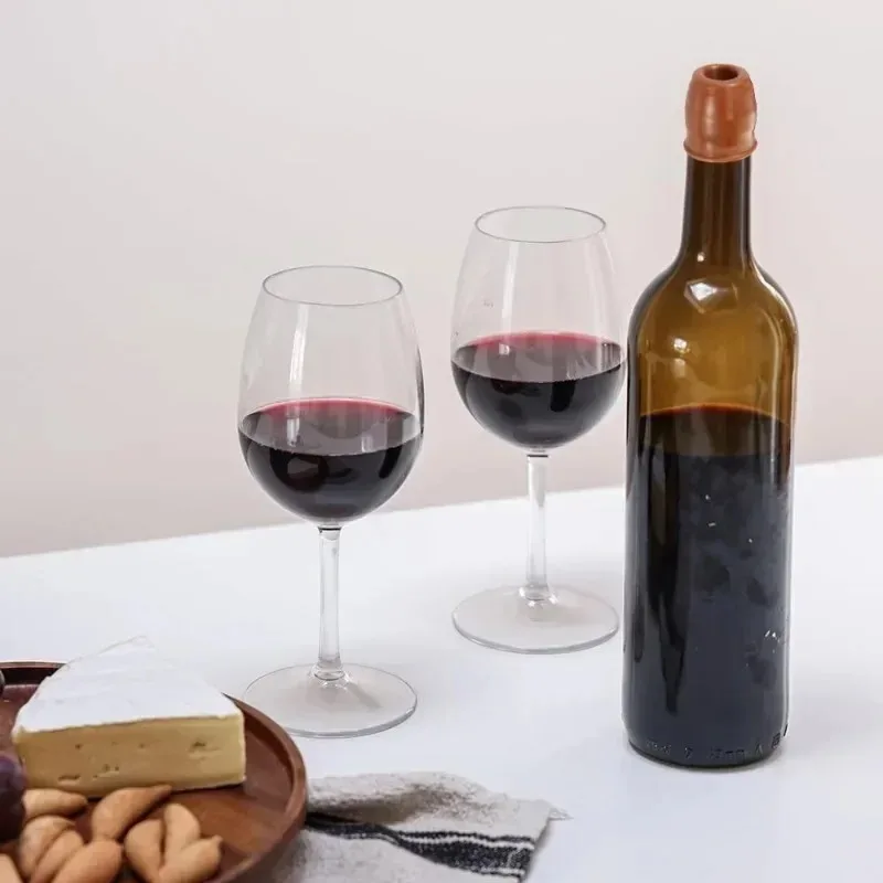 FD 3 Pezzi Tappo per Bottiglia di Vino in Silicone per Mantenere Vino