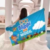 A-B-C B-Blippiing Creative Pattern Microfiber Beach Towel Absorbent Quick Dry Soft Yoga Swimming Resort Mountain Climbing Towel 6