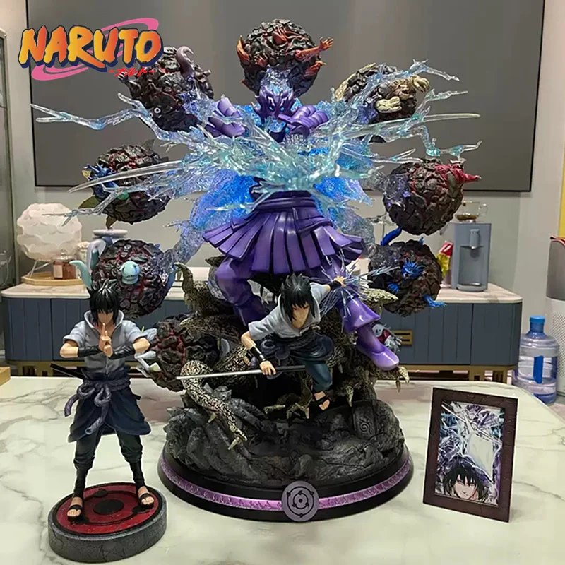 AnimeNARUTOUchihaSasukeSusanooBattleChibakuTenseiFormStatue