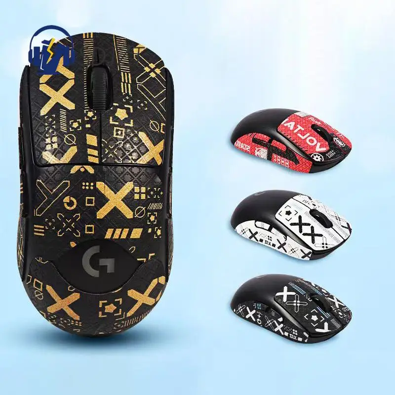 Per Logitech G Pro Gpw Wireless Mouse Grip Tape Skate Sticker Antiscivolo Suck Sweat Mouse Sticker