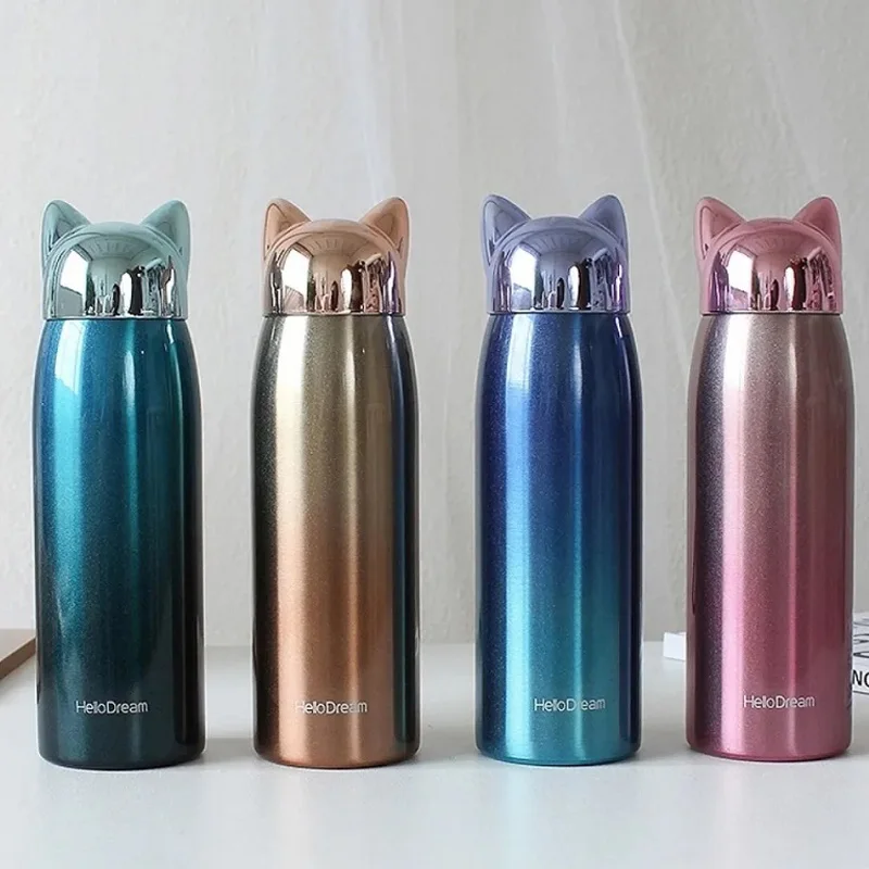 Pocket 300ml Custom Mug Steel Water Bottle Small Coffee Thermos