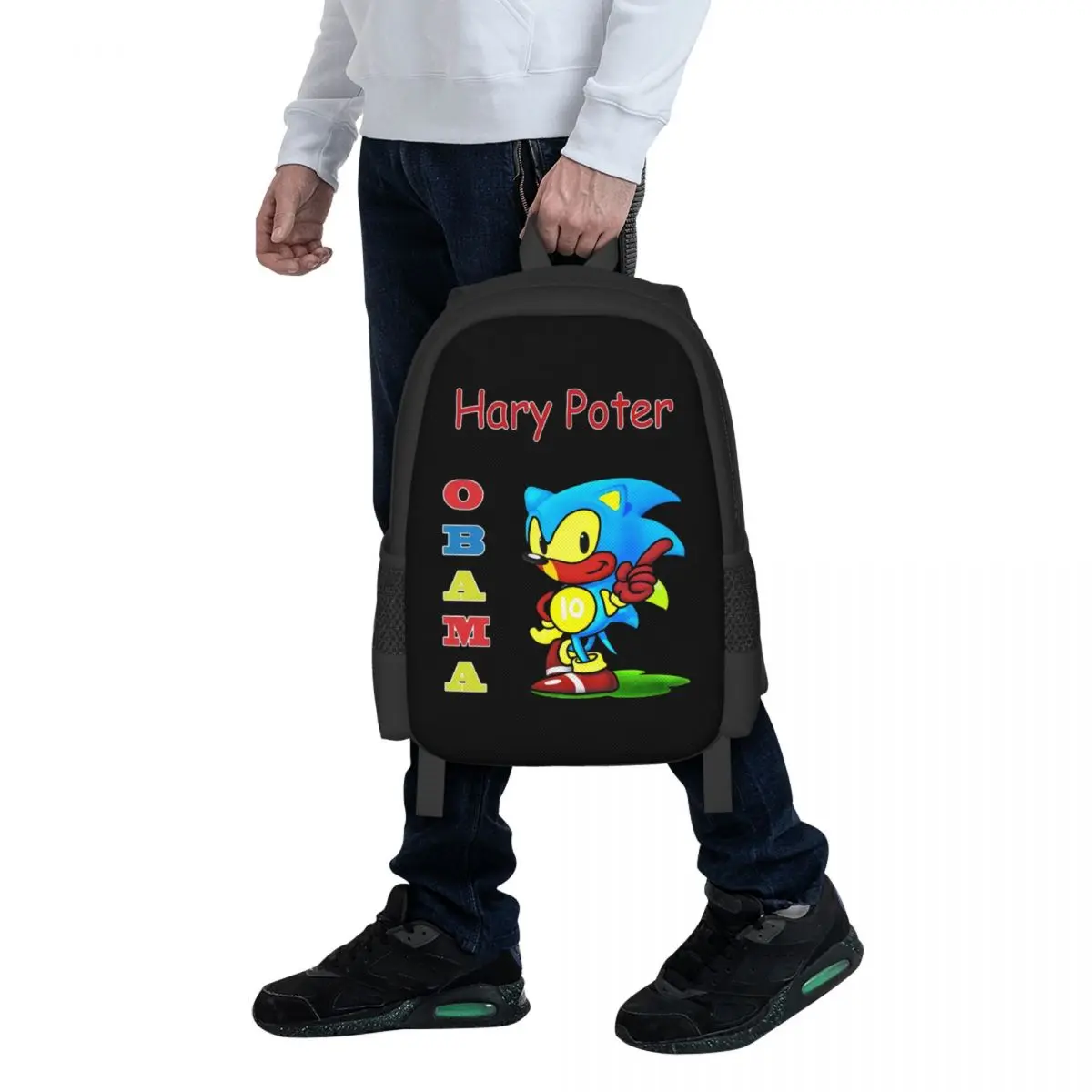 Zaino Obama, zaino per studenti, borsa da scuola, zaino da viaggio per escursioni, per ragazzi e ragazze, borsa a tracolla alla moda