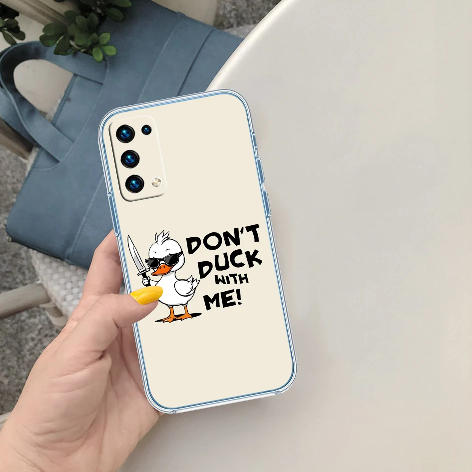 QT17 DUCK Cartoon High-End Phone Case