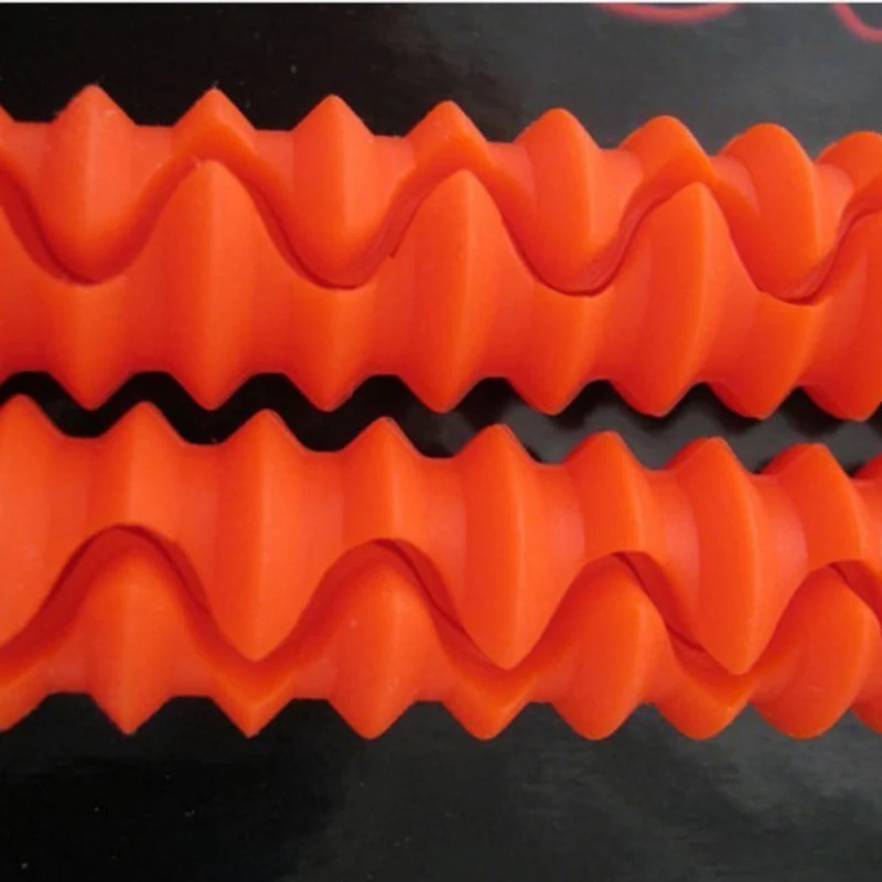 Description Picture 6 of item2pcs Food Grade Silicone Threaded Heat Resistant Oven Rack Edge Protector Guard Cover Oven Microwave Refrigerator Anti-Hot Bar