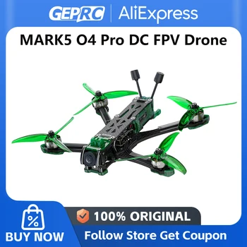 GEPRC MARK5 O4 Pro FPV Drone VTX O4 Unità aerea GPS TAKER F722 Stack 2107.5 1960KV RC FPV Costruito Bluetooth Quadcopter Freestyle