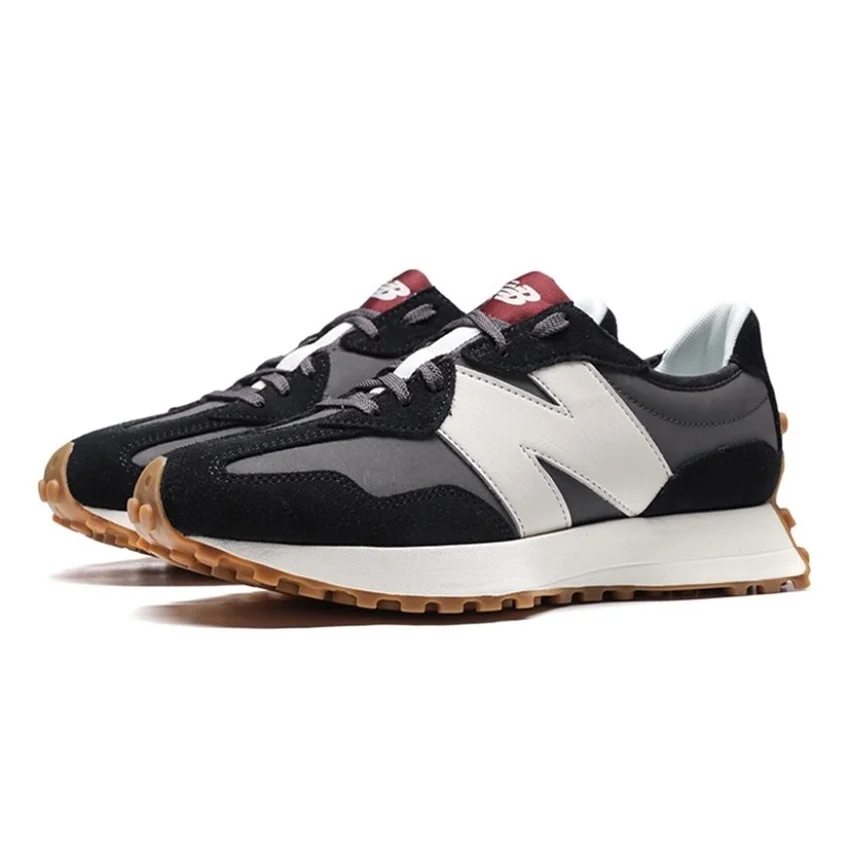نيو بالانس NB 327 الأصلي الأسود مونبيم، أحذية رياض...