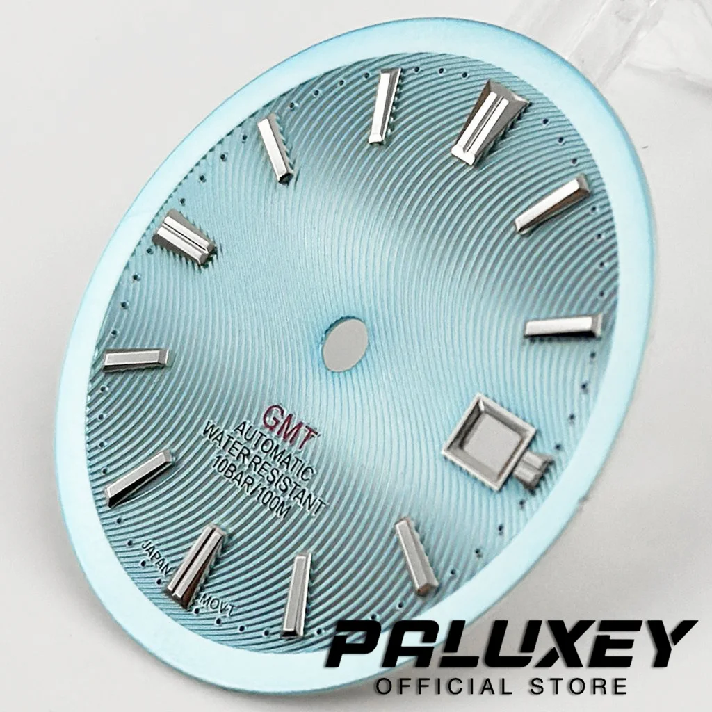 NH34 33.5mm Mechanical Watch Modified Watch GMT Dial Diver's NH35 Caliber Surface Assembly Accessories