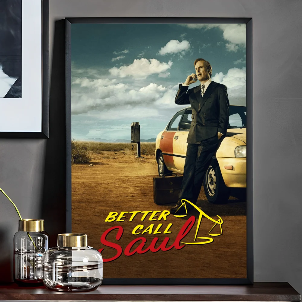 Better Call Saul Classic Vintage Posters Wall Art White Kraft Paper Kawaii Room Decor poster prints movie poster vintage posters