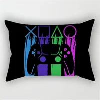 30x50cm 40x60cm 50x70cm esports gaming player handle Print Pillowcase Sofa Hold Car Seat Cushion Cover Gaming Room decor Home 5