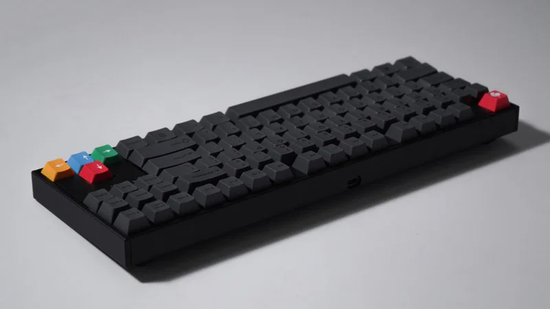 teclas gmk clones dark keycaps minimall preto pbt corante sub keycap cereja perfil para teclado mecânico layouts