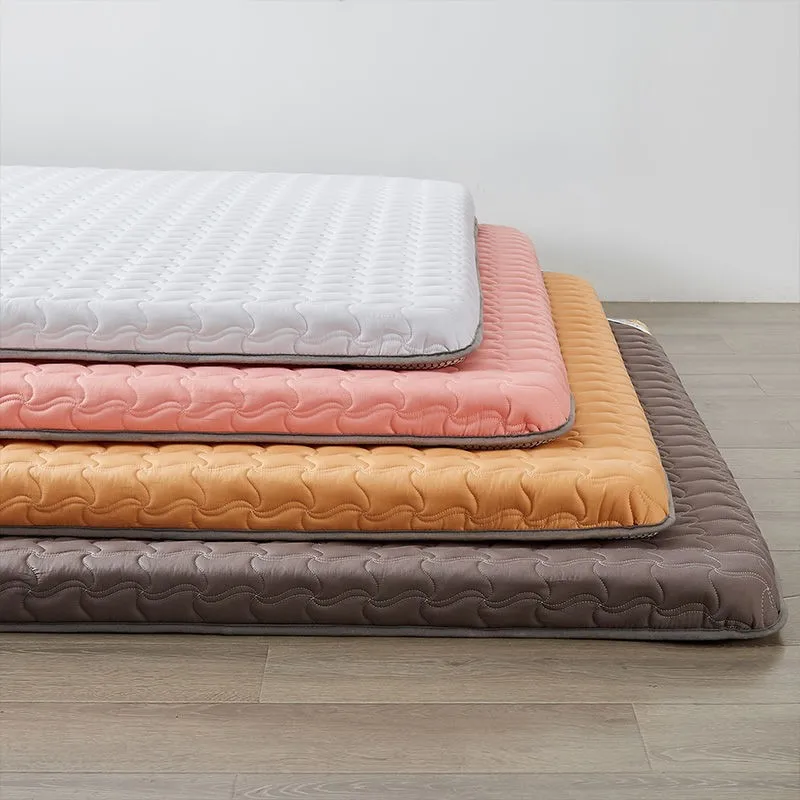 Comfortable Washable Cotton Mattresses Toppers Polyester Fibre Antibacterial Cushion Folding Bed Colchones 5CM Soft Mats