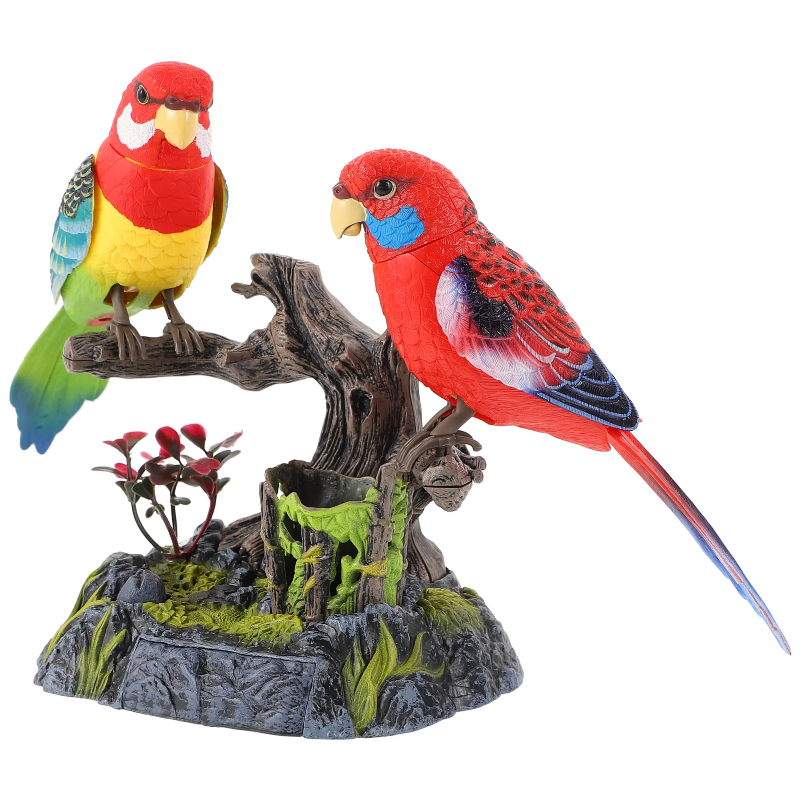 Parrot Voice Control Toy Recording Talking Children’s Toys Electric Educational Abs Desktop Bird 4