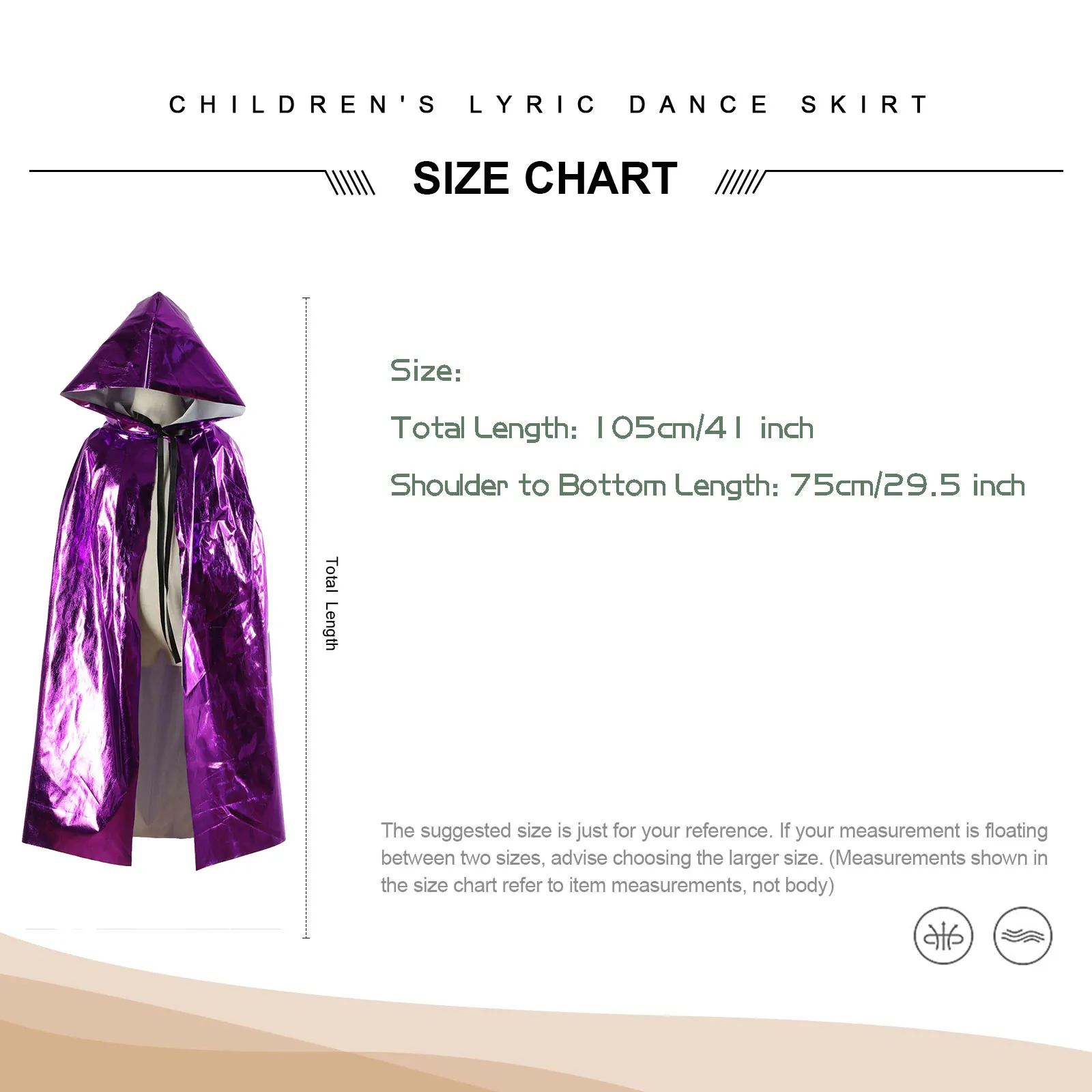 Halloween Witch Vampire Cloak Cape Kids Girls Boys Shiny Metallic Hooded Robe Cape Easter Carnival Rave Party Cosplay Costumes