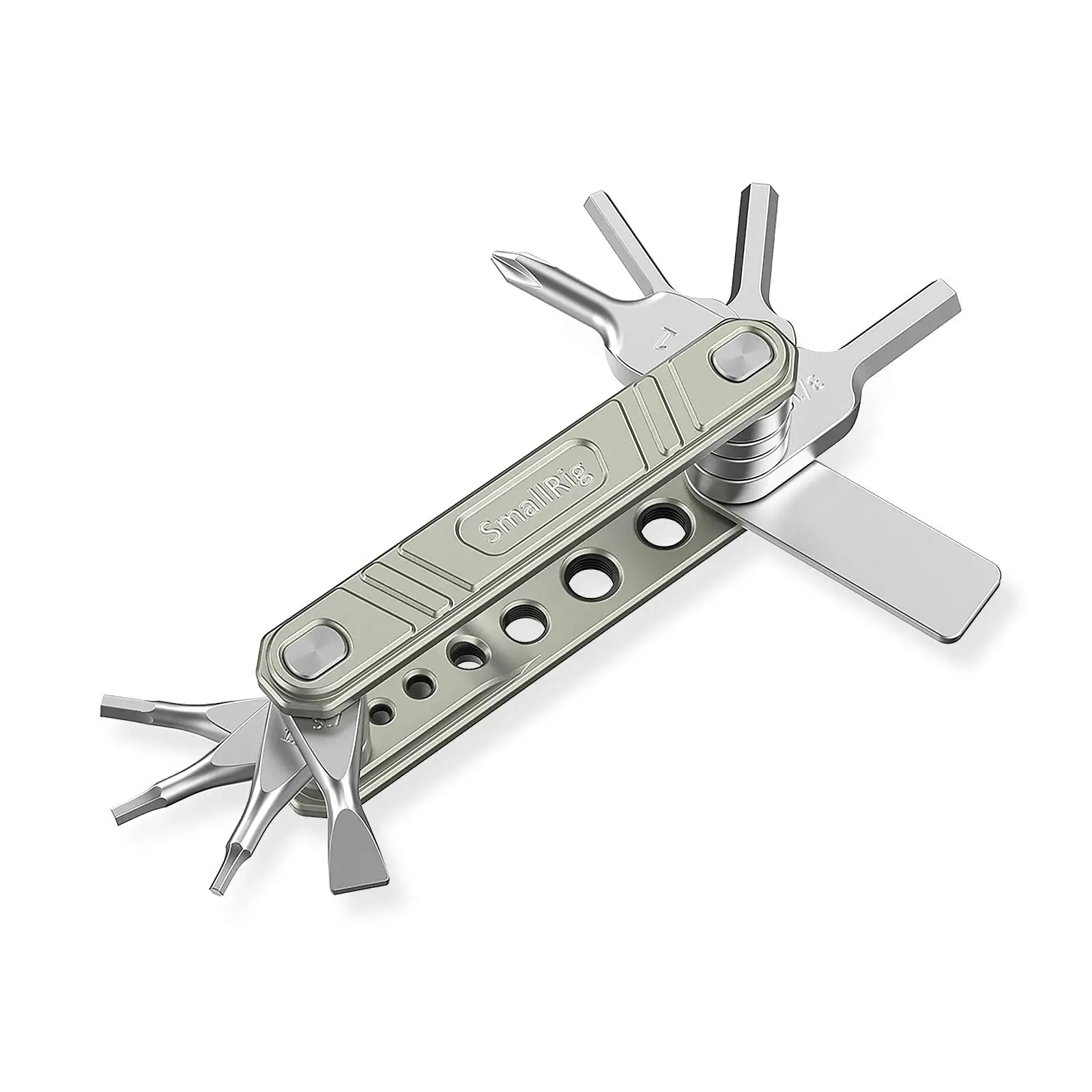 SmallRig Universal-Klapp-Multitool für Grafiker, Schraubendreher, Werkzeugset mit Inbusschlüsseln, Kreuzschlitz-Schraubendreher-Werkzeug -2713 – Detail 1