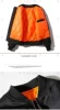 Truck Equipment Operator 3D Printed Bomber Thick Jacket Adult Men Flight Pilot Zipper Coat Cotton Warm Uniform Workwear Work Job 5