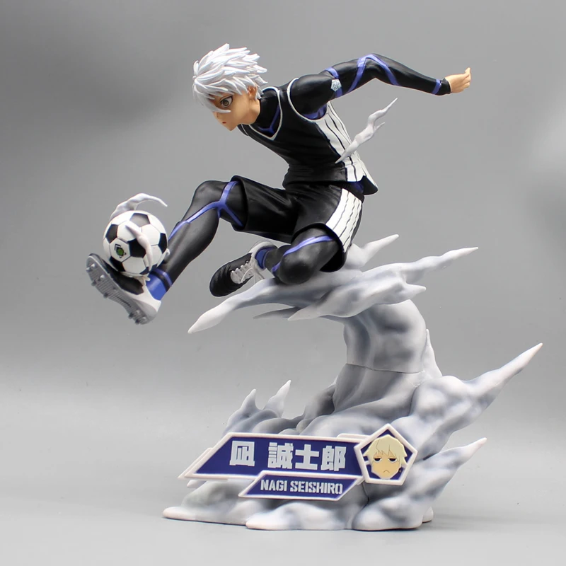 thumbnail image 1 of Figuras de anime Gk de Blue Lock de 23 cm, Nagi Seishiro, estilo atractivo, modelo de fútbol, estatua coleccionable, muñeca de acción, juguete de regalo para niño, 1 of 5