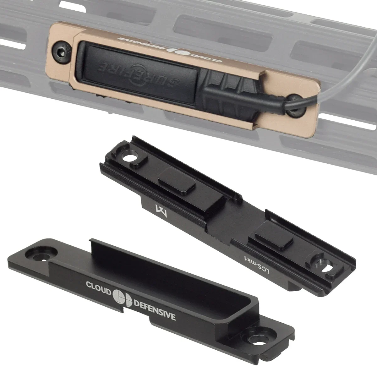 Flashlight Mount Surefire Scout Light Switch Lock Flashlight Mount 20mm Picatinny Rail