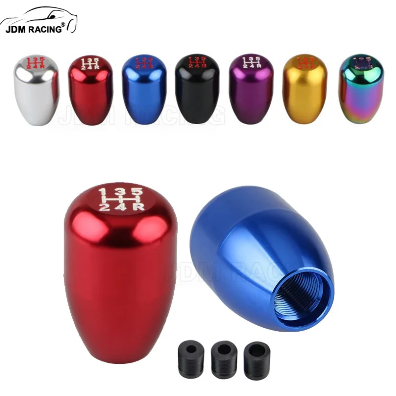 Universal Aluminium Racing Mt 5 Speed Car Gear Shift Knob Manual