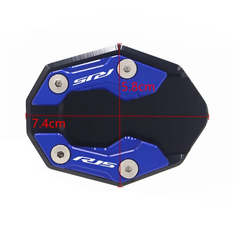 Фото Для YAMAHA YZF-R15 R15 V3 2017 2018 2019 2020 MT15 MT15 M-SLAZ подставка для мотоцикла увеличитель Подставка аксессуары №4