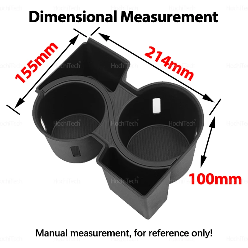 기아 EV9 2024-2025용 차량용 물컵 홀더 미끄럼 방지 중앙 제어 음료 홀더 수납함 인테리어 액세서리
