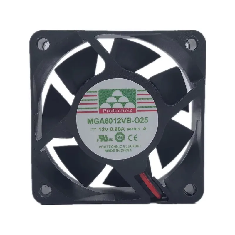 

New CPU Cooling Fan for MGA6012VB-O25 12V 0.9A 6025 6CM Large Air Volume Inverter Computer Fan 60x60x25mm