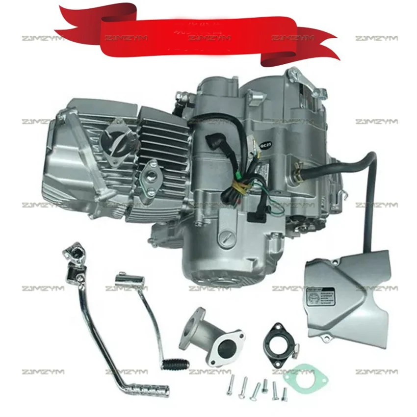 4 stroke Single Cylinder Oil Cooled Inclined Motorcycle Engine For ZONGSHEN 190CC Engine Assembly ZS1P62YML-2