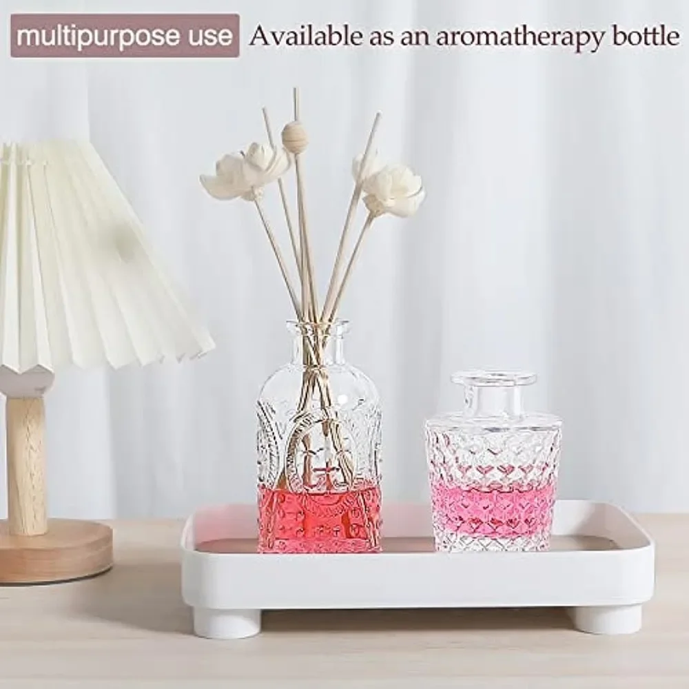 Petit Vase À Bourgeons En Verre, Lot De 12 Bouteilles D'Apothicaire Col