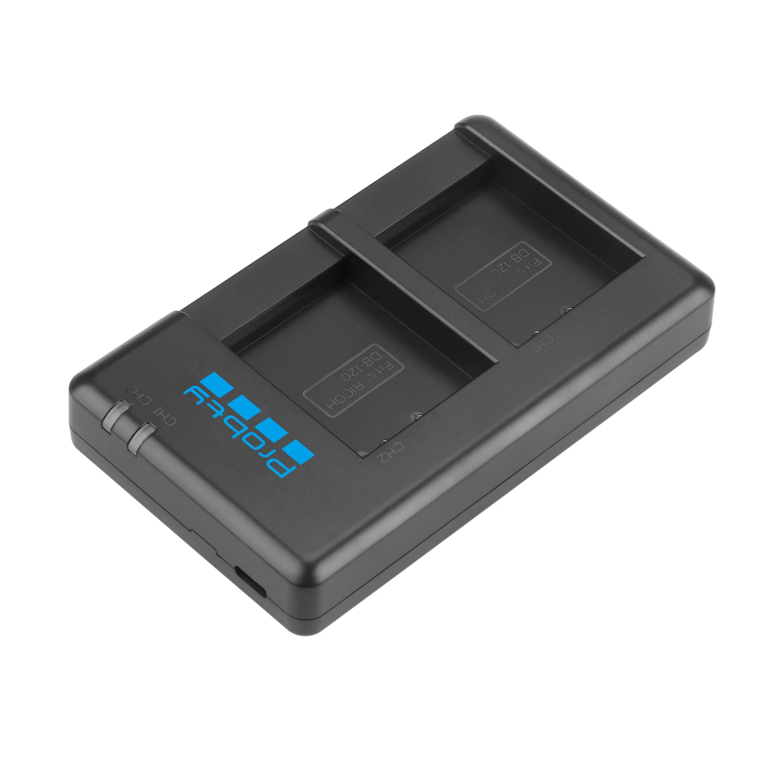 리코 GRIV GR IV용 Probty USB-C 카메라 배터리 충전기 리코 GR4 배터리 충전기 리코 DB-120 충전기(충전 케이블 포함)