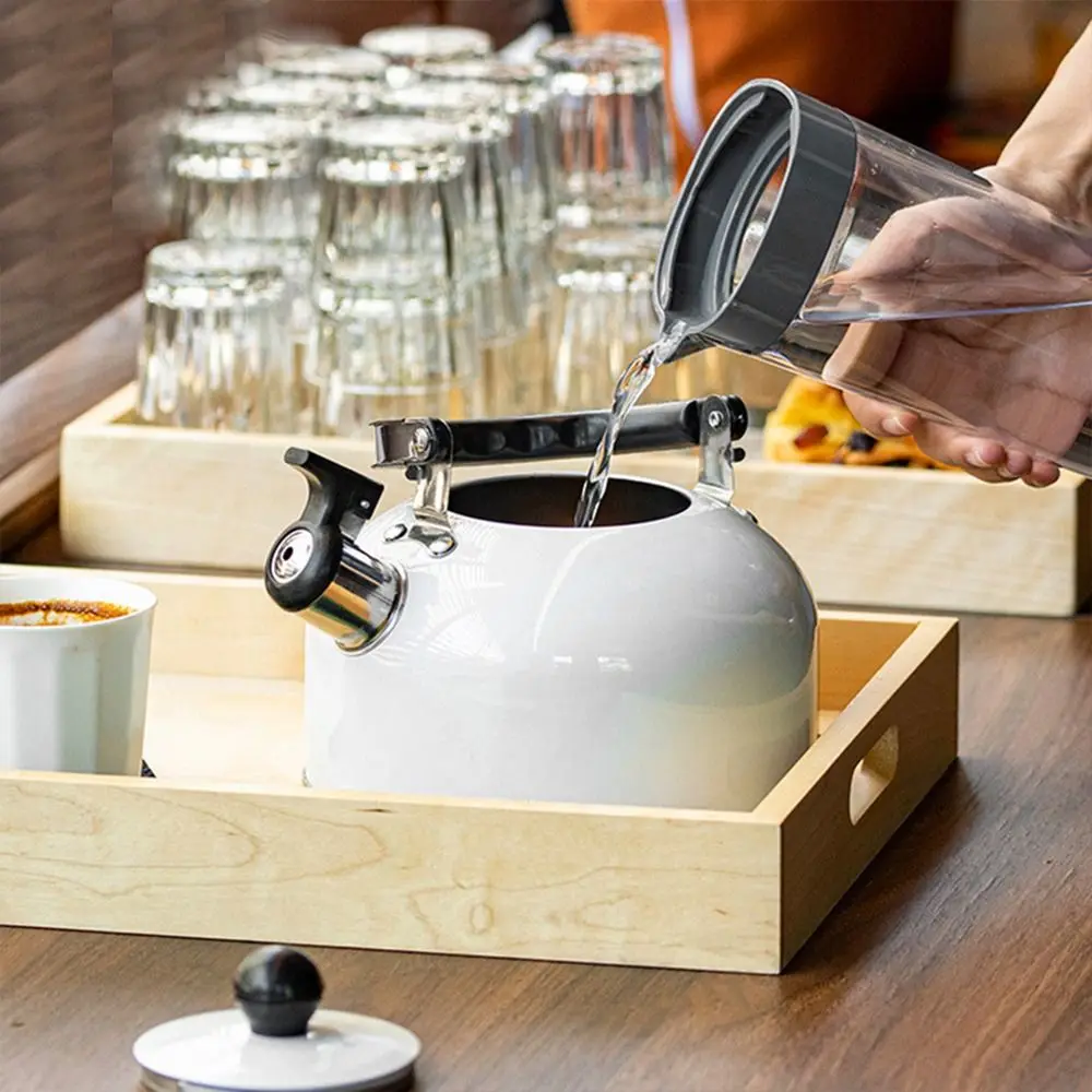 3L Whistle Kettle Electroplated Bronze Handle Whistle Coffee Tea Kettle Universal Gas Induction Cooker Kitchen Water whistling teapot