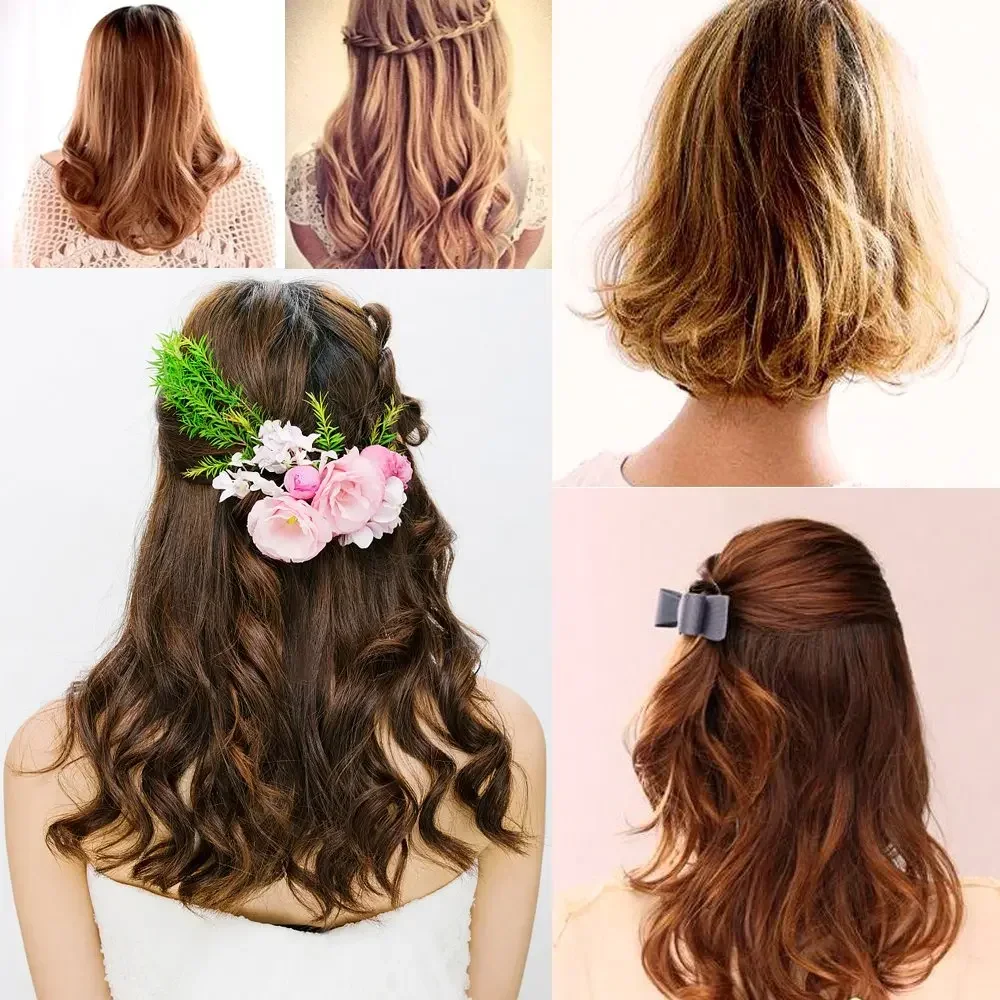 Hair Care Rollers Magic Silicone Hair Curler Soft Rubber Twist No Heat No Clip Curling Styling DIY Tool Sleeping Care