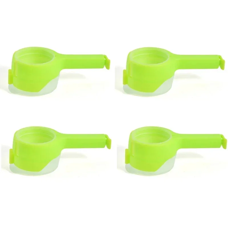 4/6 PCS Bag Clips With Pour Spout - Food Storage Sealing Clips For Kitchen Organization - View #5