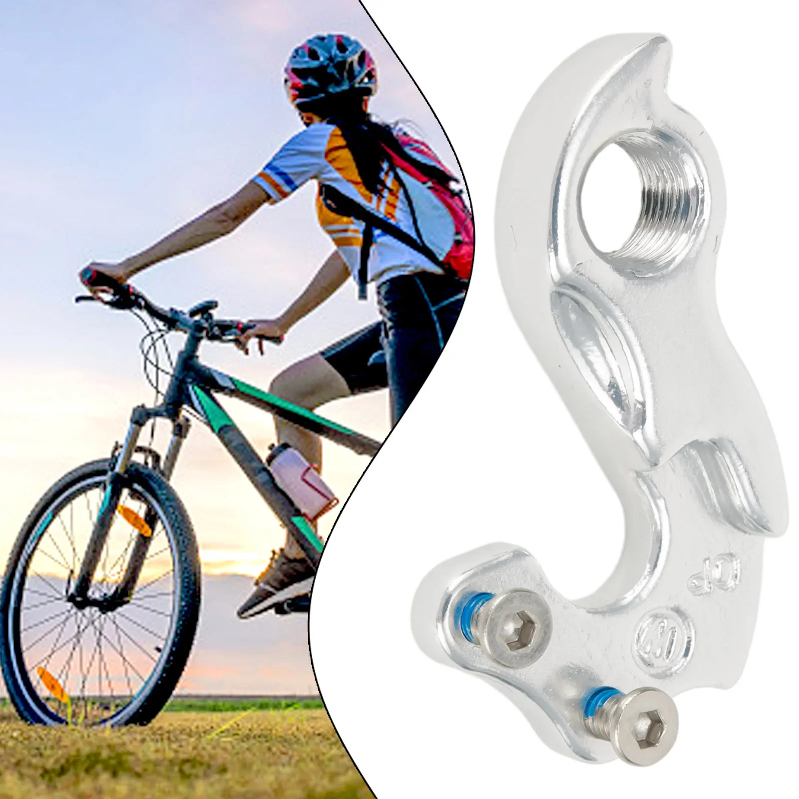 Heck haken Umwerfer Kleiderbügel Fahrrad zubehör Fahrrad rahmen Extender Ersatz Stahl Heck haken für Merida Hot Sale – Detail 2