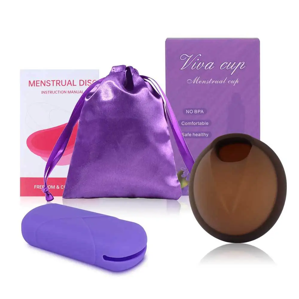 Ultra-Thin Reusable Silicone Menstrual Cup - Premium Alternative