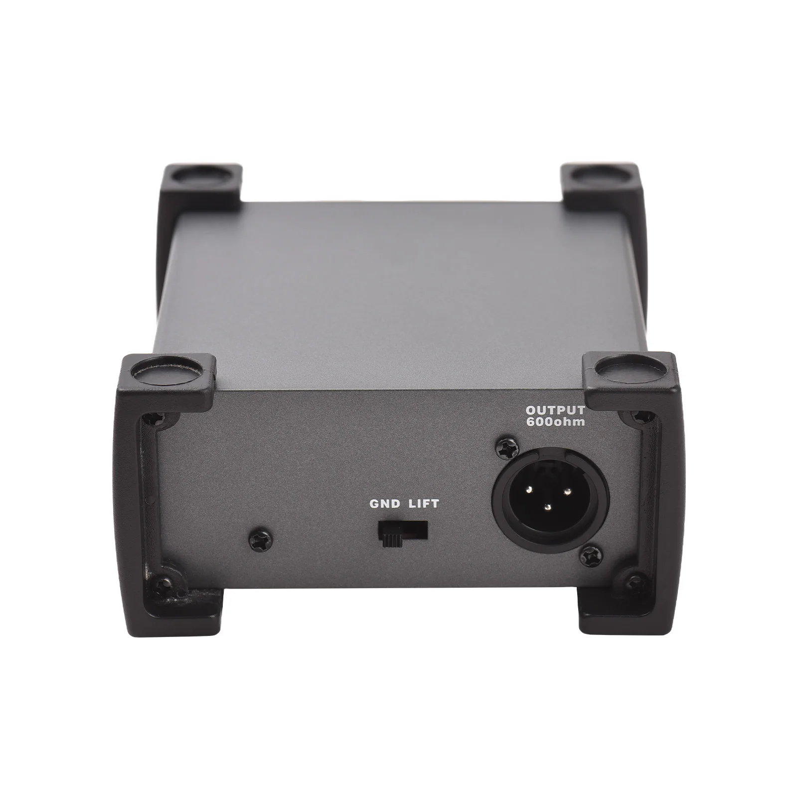 2 Channels Passive DI-Box Unit Hum Eliminator 1/4'' instrument Direct Box to XLR Professional Impedance Transform Audio Isolator