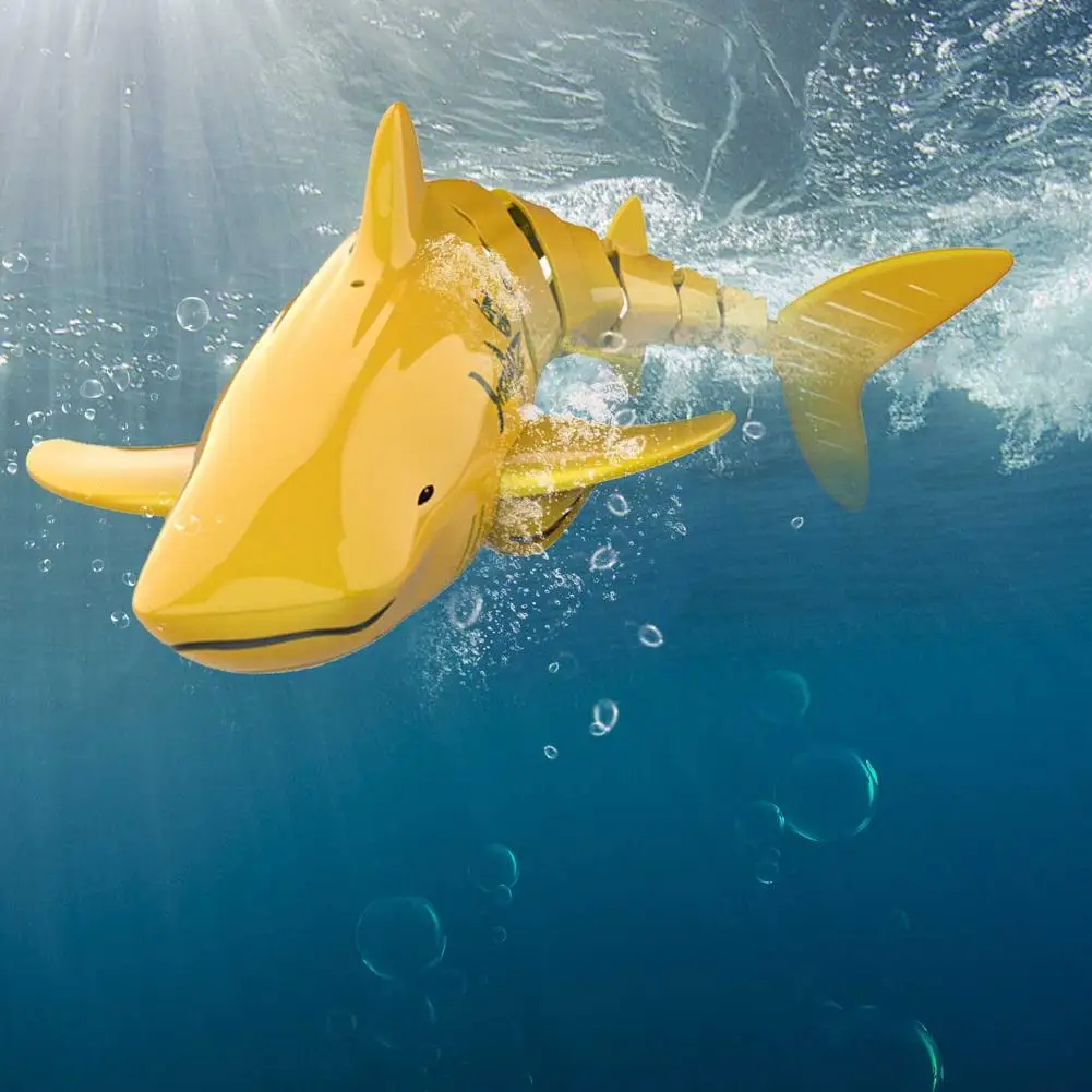 

2,4G RC акула игрушки Водонепроницаемая Модель Электрическое радио управление Мини плавание животное Золотая Рыба Лодка робот подарки игрушки для детей