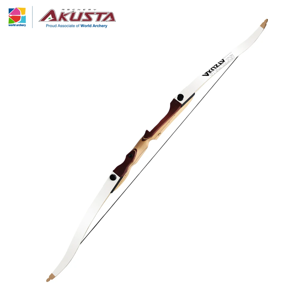 Akusta-Traditional Wooden Recurve Bow for Beginner, Everest Training, Wood Bow