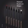 Hard Microblading Eyebrow Pen Natural Wild Brows Eye Brow Definer Enhancers Pencil Waterproof Long Lasting 5