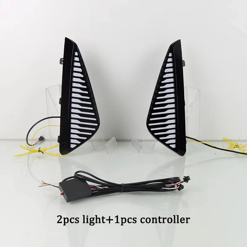Luci Diurne LED 12V per Auto Nissan Sentra Sylphy 2023 con Indicatori di Direzione Gialli e Luci di Marcia Blu Notturne - Image 3